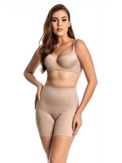 Bermuda Modeladora Yoga com Pernas e Cós Baixo 3004