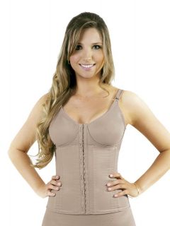 Corset Yoga com Barbatanas e Recorte Embaixo do Busto 3056C/REC